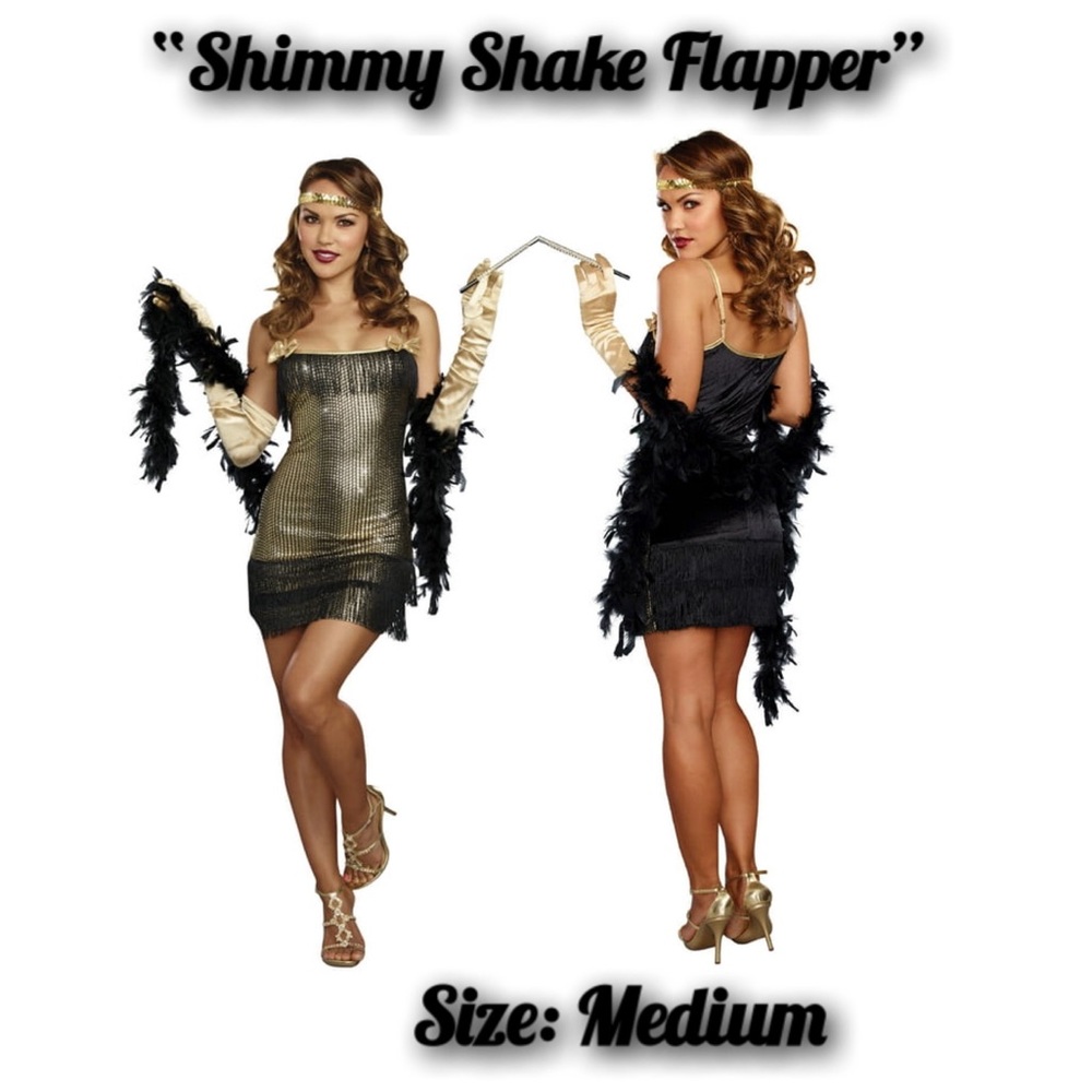 🍂🆕 ALEXA “Shimmy Shake Flapper” Costume